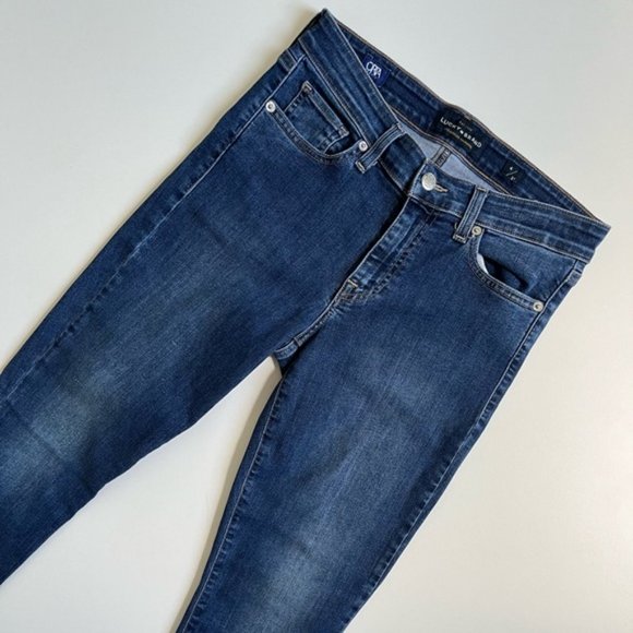 Lucky Brand Ava Super Skinny High Rise Denim Size 4/27 Stretch Medium Wash - Picture 4 of 12